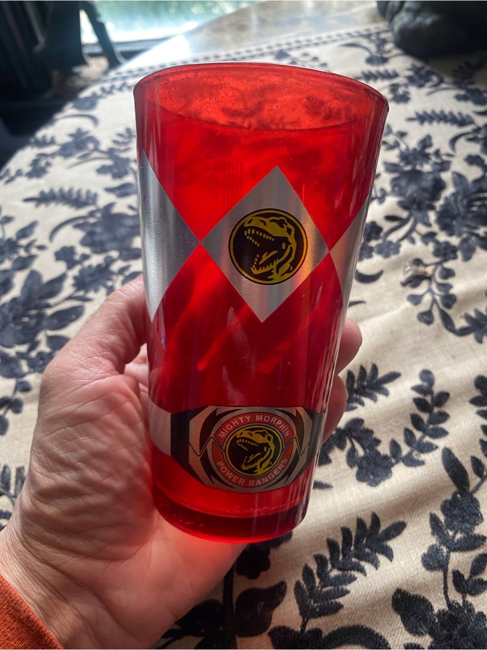 Mighty Morphin Power Rangers Red Dino Tumbler